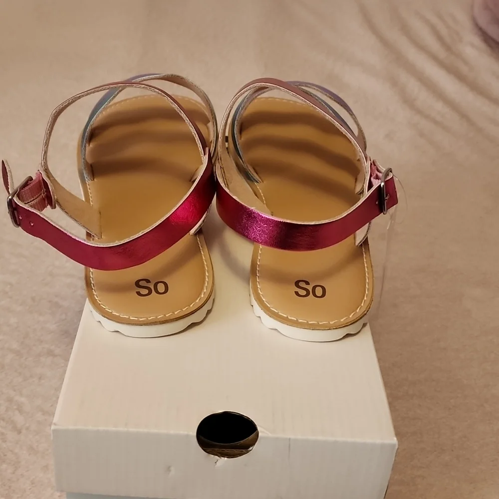 Girls SO Sandals Size 6 - Picture 5 of 13
